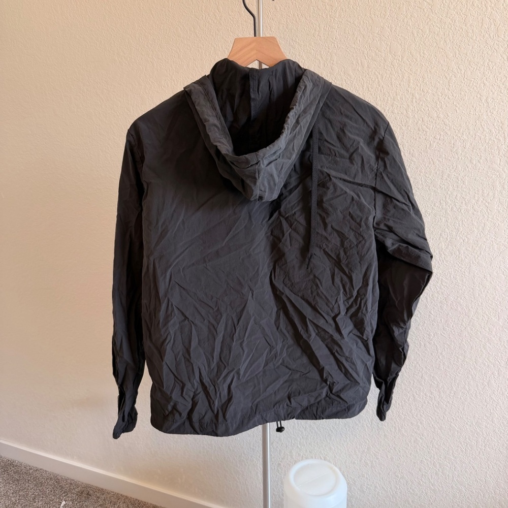 Outdoor Voices Black Windbreaker Jacket View 4